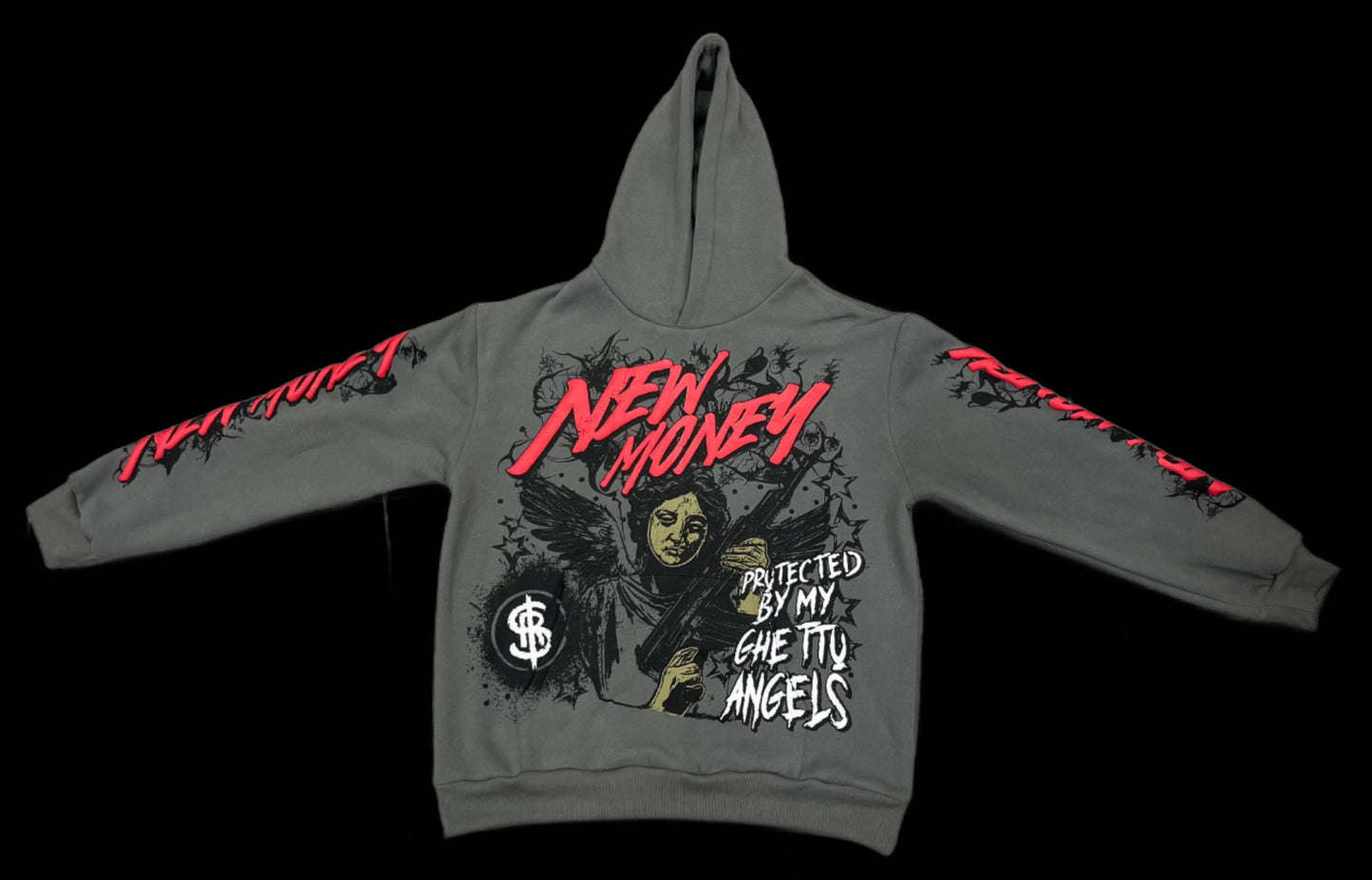 Ghetto Angels Hoodies