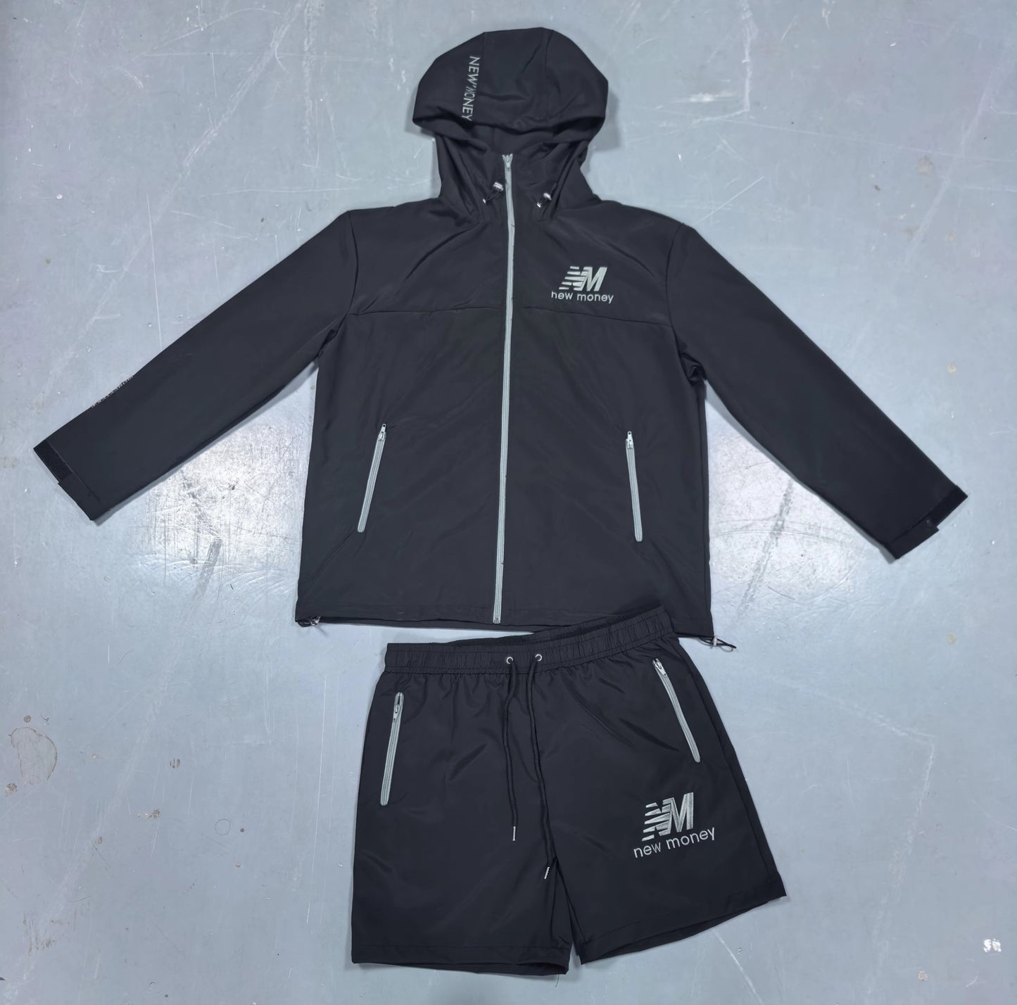 Black Newbie Short Set