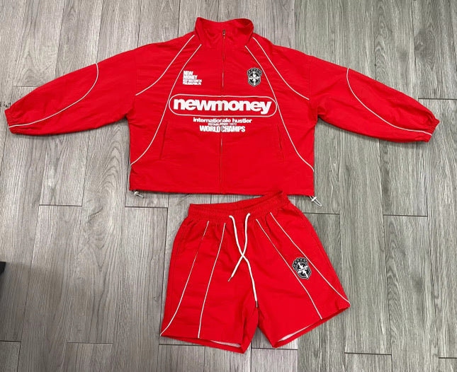 Red Track Jacket