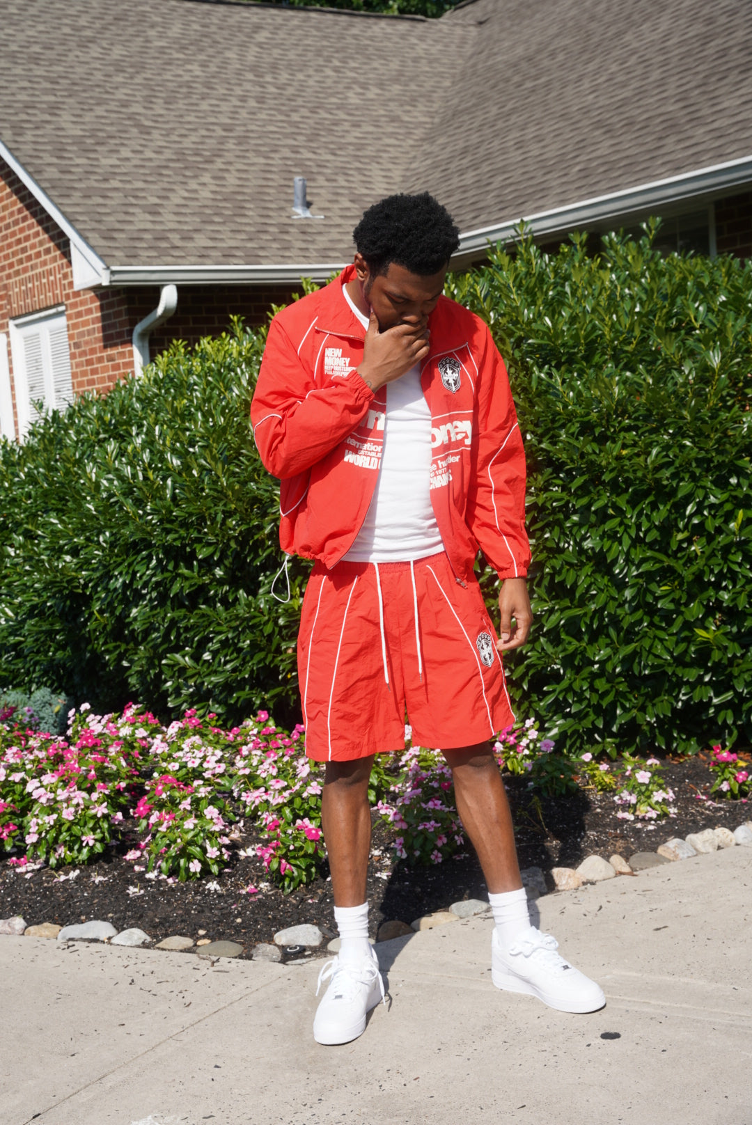 Red Track Jacket