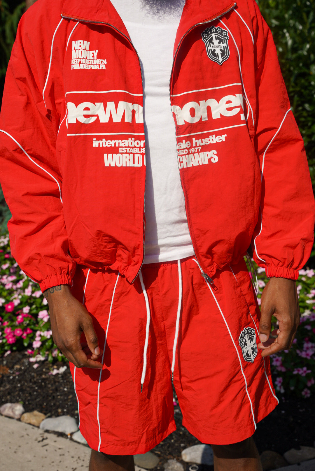 Red Track Jacket