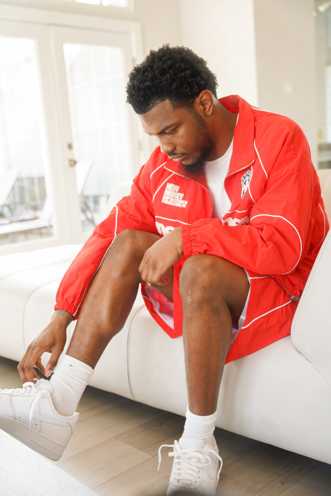 Red Track Jacket