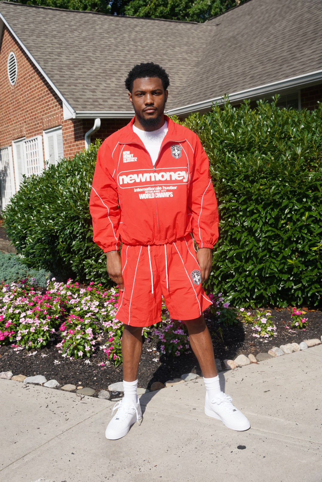 Red Track Jacket