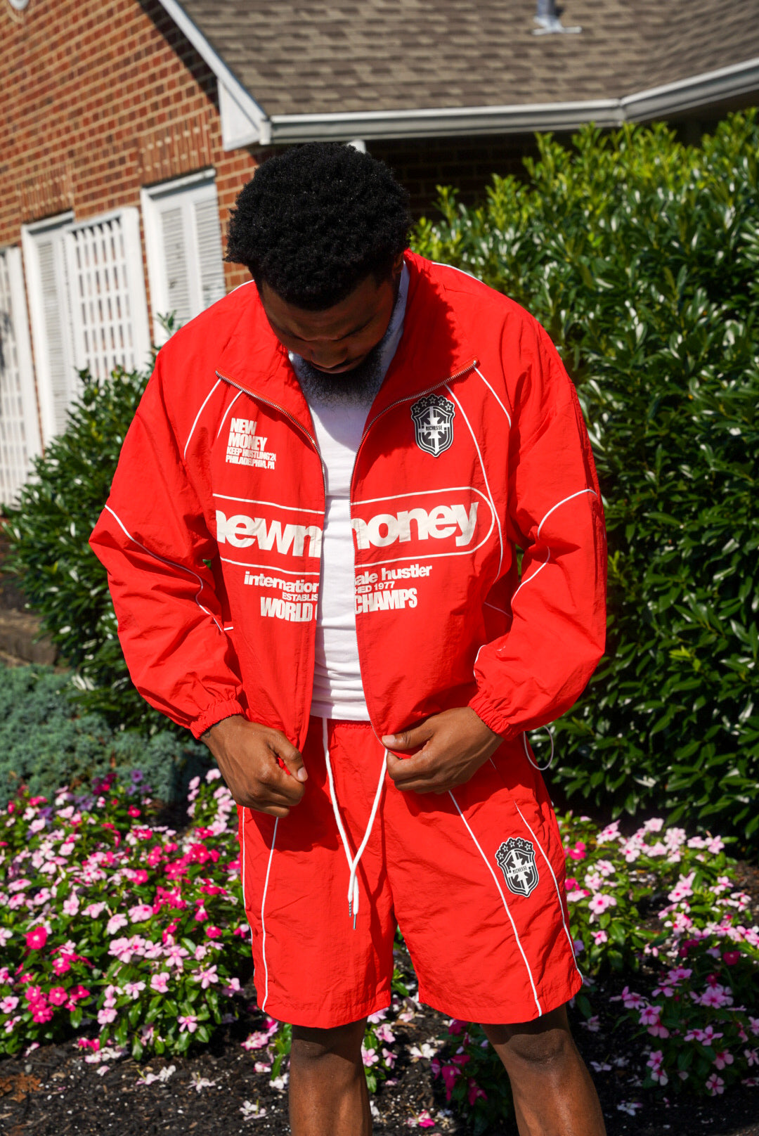 Red Track Jacket