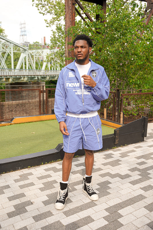 Blue Track Jacket